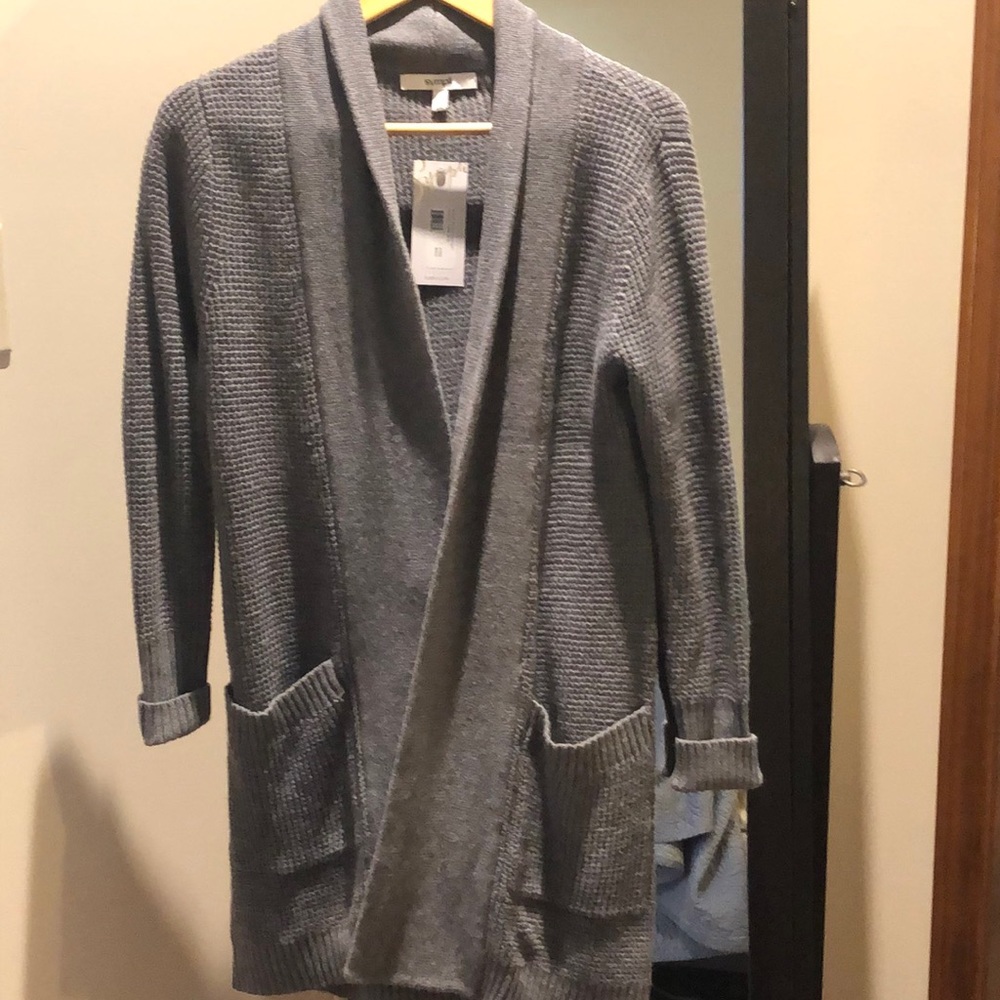 Sympli Basket Stitch Cardigan